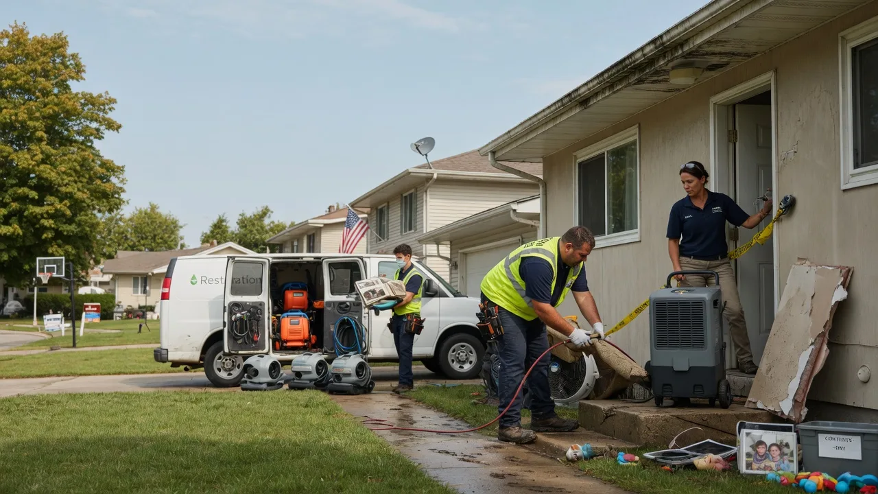 Water Damage Restoration in Huron, SD near me